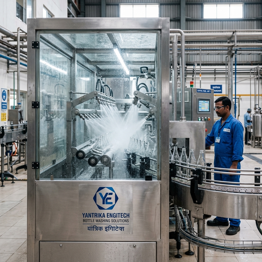 Linear Vial Washing Machine