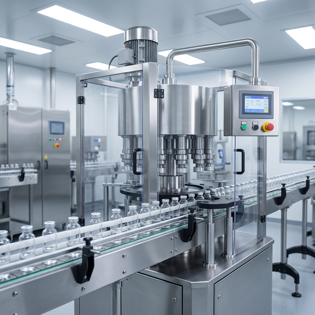 Vial Cap Sealing Machine