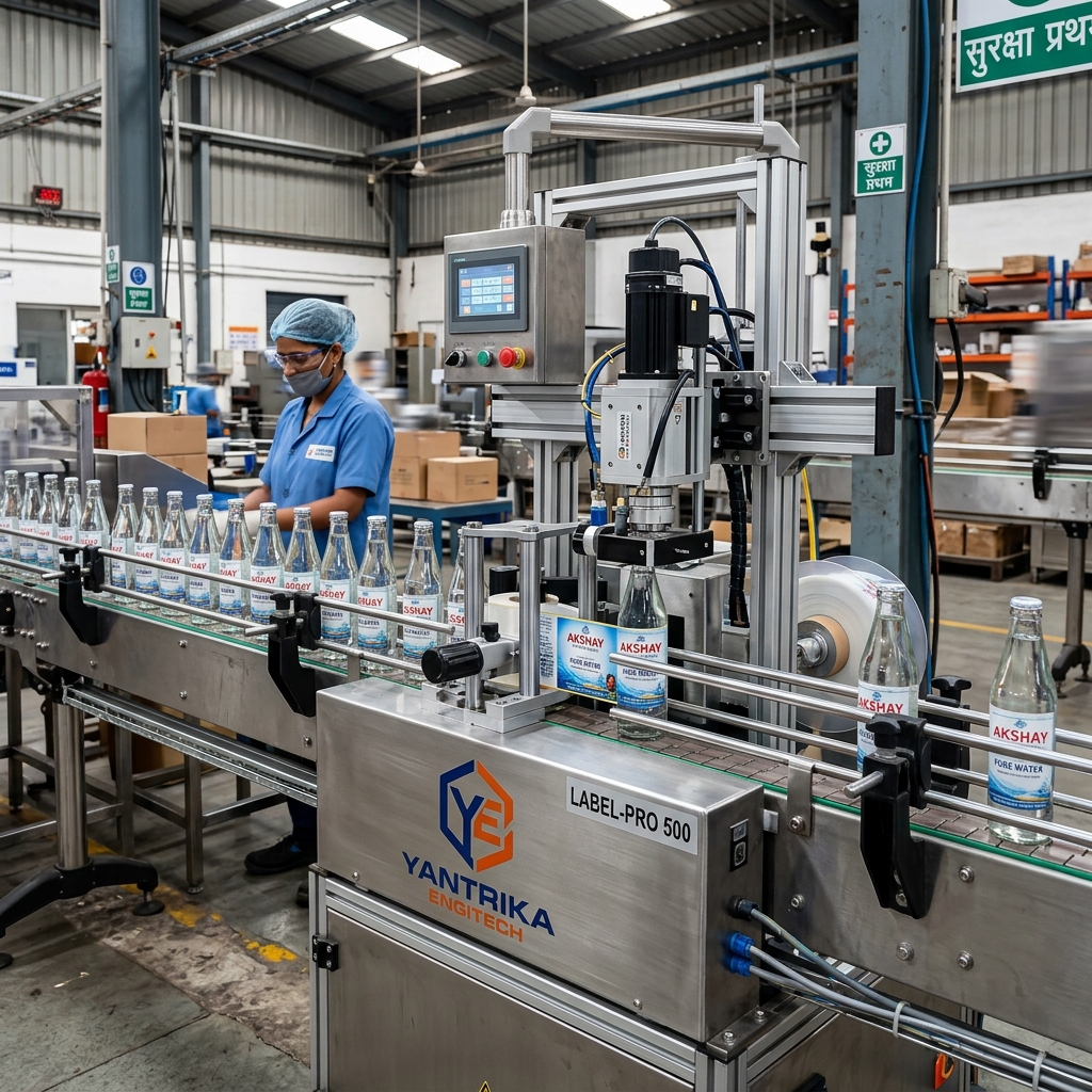 Sticker Labelling Machine