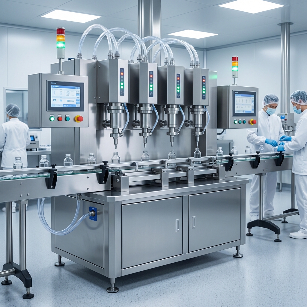 Ampoule Filling & Sealing Machine