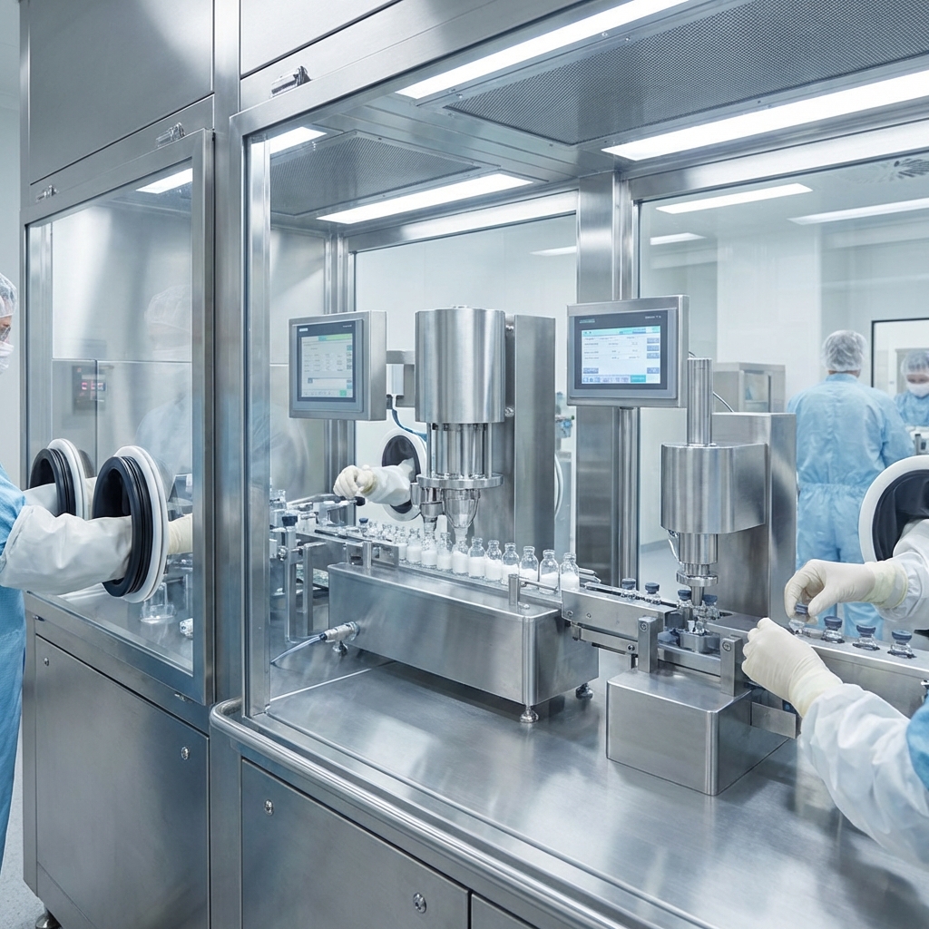 Injectable Powder Filling Machine